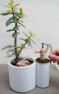 Anti Ameise Pflanzer Bewässerung Pumpe Topf Gartenarbeit Pflanzen Dekoration 3d print model - Mito3D