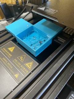 anti residuo anycubic kobra neo contenitore attrezzo 3d print model - Mito3D