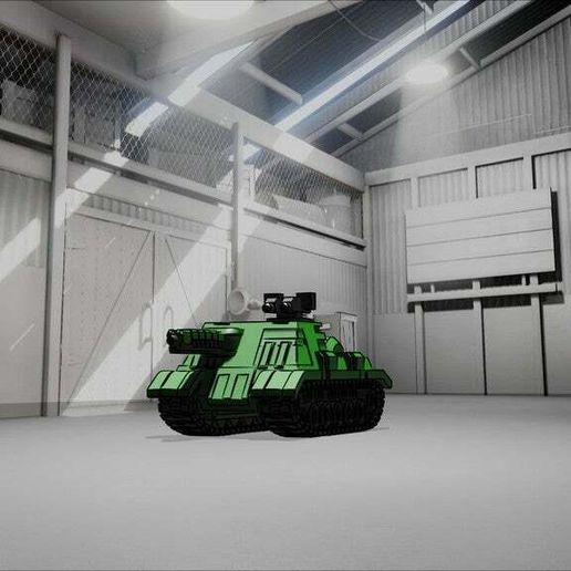 anti tank 6mm vehicles 3D print model - Mito3D
