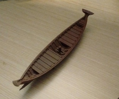 antik tekne gemi Drakkar jouet figürinler 3d print model - Mito3D