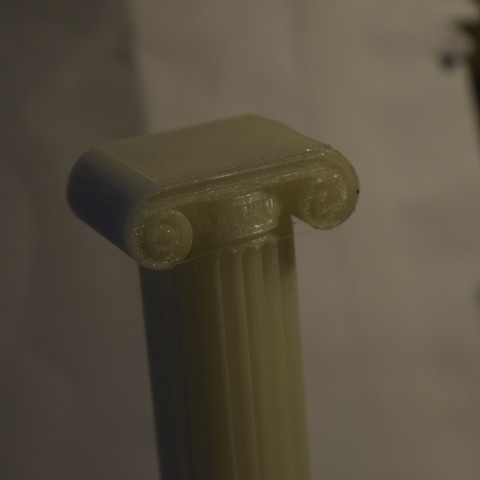 antiga coluna arquitetura 3D print model - Mito3D