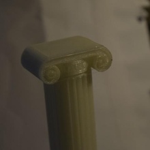 antique column architecture 3d print model - Mito3D