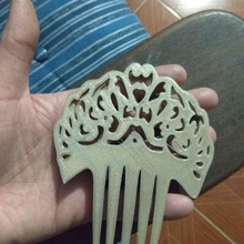 antique comb peineta antigua fashion camb peine antiguo penineta accessories 3d print model - Mito3D