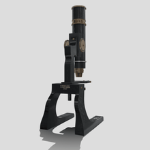 antico microscopio vari la chimica medicina ottica lab di laboratorio antiquariato gioco 3d print model - Mito3D