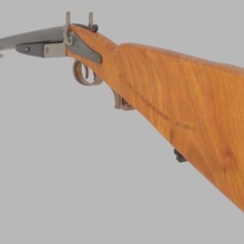 antique fusil jeu anticue barrell tireur d'élite guerre de balle distance gamme tirer l'industrie vieux antiq antic l'arme le arme à feu 3d print model - Mito3D