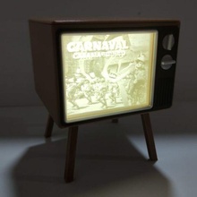antique tv litofania 3d print model - Mito3D