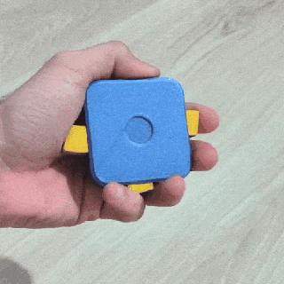 anti stress giocattolo fatica rilassare dito agitarsi filatore 3d print model - Mito3D