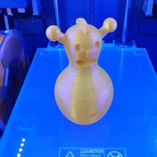 juguete antiestrés figura artilugio pelota estrés florero 3d print model - Mito3D