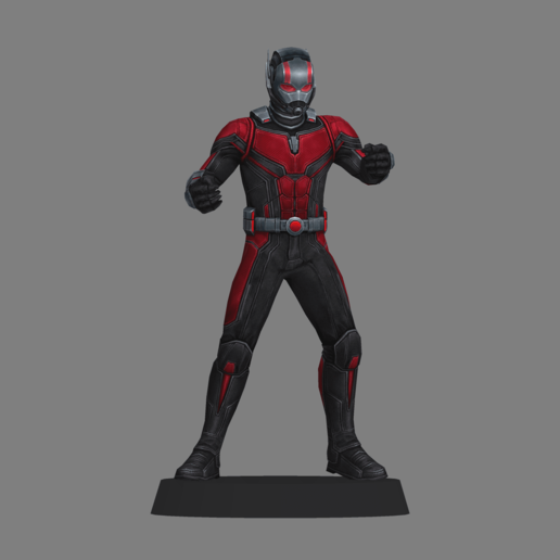 antman - avengers endgame 3d print marvel mcu model low poly scott lang 3D print model - Mito3D
