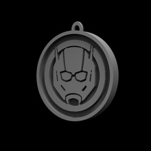 antman logotipo a arte mcu loki hulk hydra pantera negra o capitão américa deadpool homem-aranha thor ironman super-herói chaveiro marvel 3d print model - Mito3D