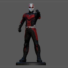 antman wasp avengers endgame mcu marvel printable art statue figure figurine 3d print model - Mito3D