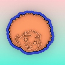 antonio movie charm cookie cutter - disney stamp seal carimbo brigadeiro biscoito 3d print model - Mito3D