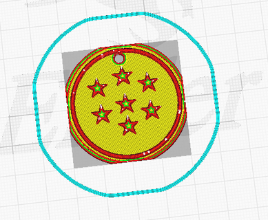 antonio sfera Drago portachiavi 3d print model - Mito3D