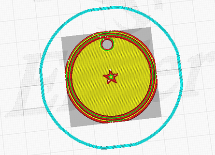 antonioh sphere dragon keychain 3d print model - Mito3D