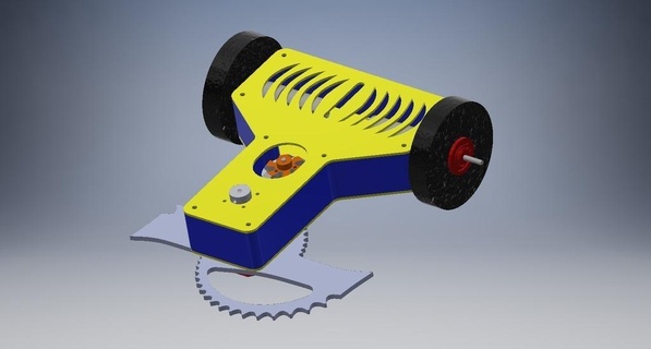 peso hormiga horizontal bar hilandero Tigre tiburón v3 robótica robots bots electrónica 3d print model - Mito3D