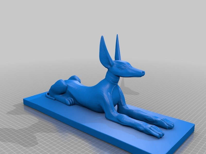 anubis sculptures 3D print model - Mito3D