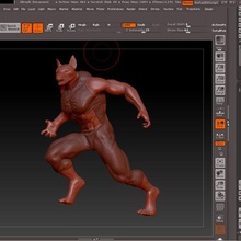 anúbis criaturas personagem arte Alto poli imprimível modelo animais 3d print model - Mito3D