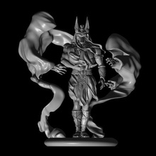 anúbis guardião reino morto 3d print model - Mito3D