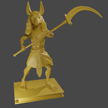 anubis Dios muerte momificación tumbas juego faraón momia Egipto 3d print model - Mito3D