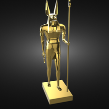 Anubis Statuen 3d print model - Mito3D