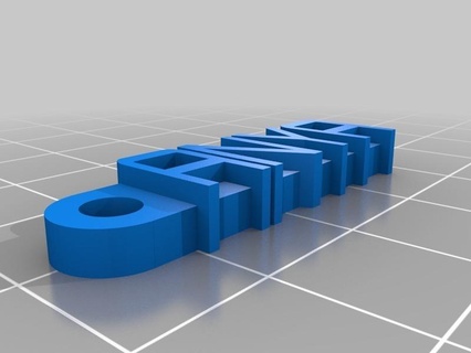 anya personalizzato organizzazione 3d print model - Mito3D