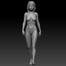 anya Frau Skulptur Modell Mädchen Bikini 3d print model - Mito3D