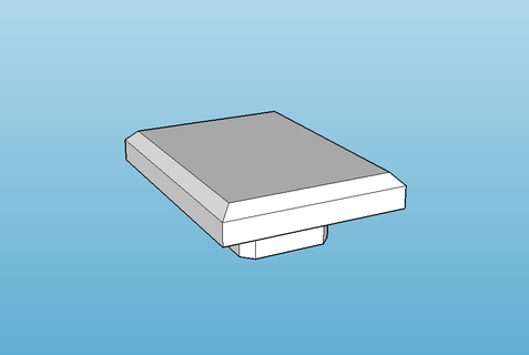 anycubic 4max Pro voltaje selector cubierta carcasa funda 3d print model - Mito3D