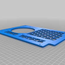 anycubic Quíron 120mm ferramenta placa mãe cobrir bainha 3d impressora partes 3d print model - Mito3D