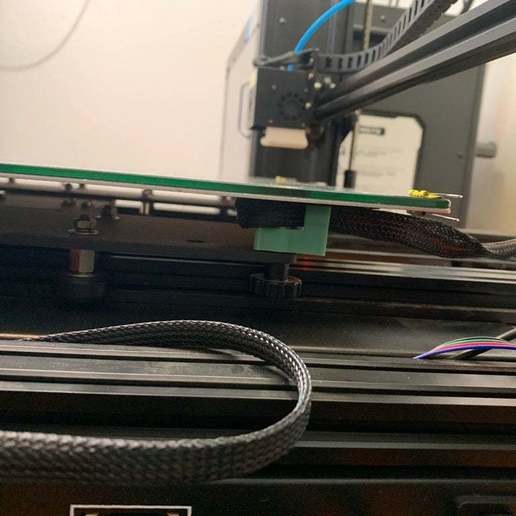 anycubic chiron stres yuvası aracı 3d yazıcı parçaları Tel yönetimi rahatlama yuva 3D print model - Mito3D