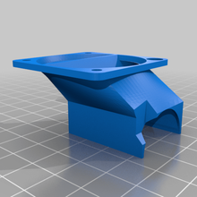anycubic chiron hotend coldend shroud part 3d_printer_parts 3d print model - Mito3D
