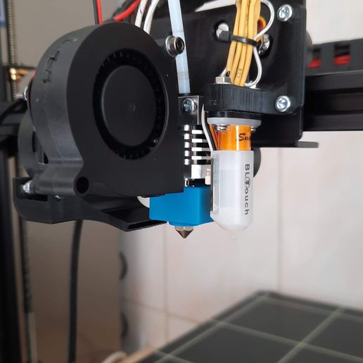 anycubic Quirón micro suizo conversión equipo bltouch x axis tensor 3D print model - Mito3D