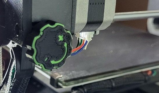 anycubic i3 mega-s filament tension knob adjuster adjustment anicubic mega bowden extruder knobs tensioner tensioning titan clone 3d printer extruders 3d print model - Mito3D