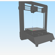 simplify3d anycubic i3 mega yatak modeli aracı 3d yazıcılar 3d print model - Mito3D