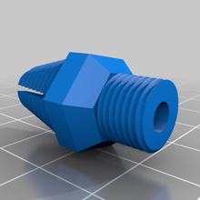 anycubic i3 mega bowden coupler m10 10 s clamp tube 3d_printer_parts 3d print model - Mito3D
