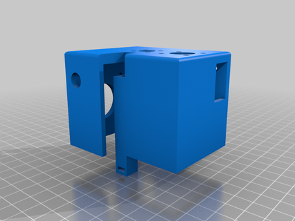 anycubic i3 méga horizontal portique mod ai3m e3d Hemera monter axe 3d imprimante pièces 3d print model - Mito3D