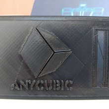 anycubic i3 mega slidable display cover logo tool touchscreen 3d printing 3d print model - Mito3D