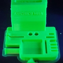 anycubic i3 mega tool storage + logo 3d printer accessories 3d print model - Mito3D