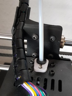 anycubic i3 mega ultrabase cable guía rail v2 soporte mejorado 3d impresora partes 3d print model - Mito3D