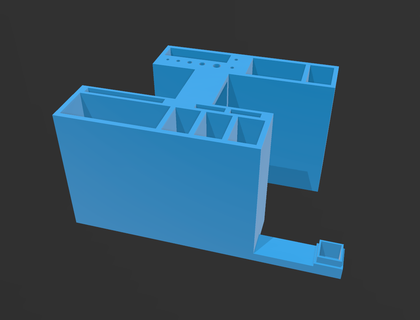 anycubic kobra herramienta soporte filamento guía rail cobra apoyo accesorio almacenamiento 3d print model - Mito3D