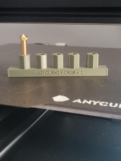 anycubic kobra 2 buse extrudeuse titulaire soutien m6 3d print model - Mito3D