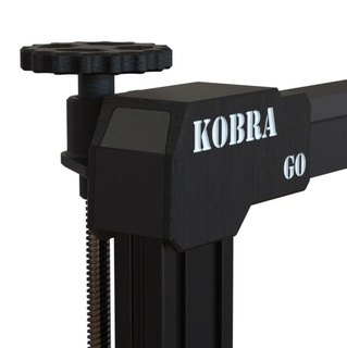 anycubic kobra go - z-axis guide thumbwheel z axis wheel clip custom stem screw 3d print model - Mito3D