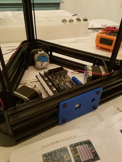 anycubic kossel Tafel Halter Unterstützung geändert verbessert a14 Werkzeuge Teile Rampen 3d_printer_parts 3d print model - Mito3D