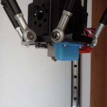 anycubic kossel fan duct e3d v6 fake original tool Drucker 3d 3d print model - Mito3D