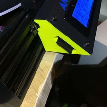 anycubic kossel lcd cas côtés encart fente pour carte sd outil de L'imprimante 3d pièces 3d print model - Mito3D