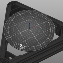 anycubic kossel linear Bett bauen Teller Prusaslicer 3d_printers 3d print model - Mito3D