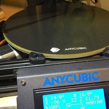 anycubic kossel linear plus ultrabase heatbed clips tool 3d-Drucker Teile 240mm 3d print model - Mito3D