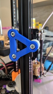anycubic kossel pulley stabilizer - strengthened Tools delta carriage 3d printer parts 3d print model - Mito3D