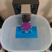 anycubic fotón lavar cura estación adaptador lavarse construir plato soporte 3d_printer_accessories 3d print model - Mito3D