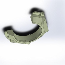 anycubic predador Revestimento ventilador defletor ferramenta melhoria camada 3d print model - Mito3D