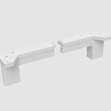 kübik Prusa i3 akrilik z height genişletici 3d_printer_parts 3d print model - Mito3D